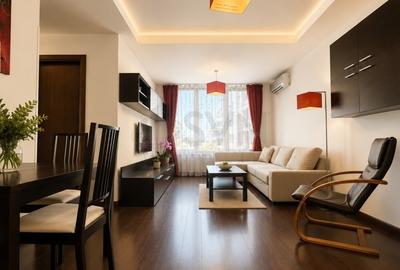 Apartament cu 3 camere semidecomandat, mobilat în Herăstrău
