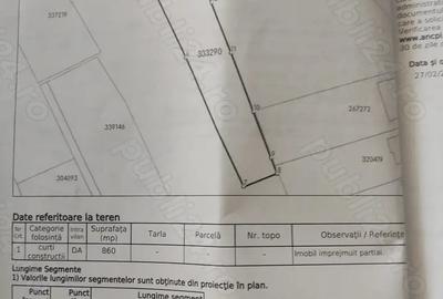 Teren de 860 mp, în Central - 1