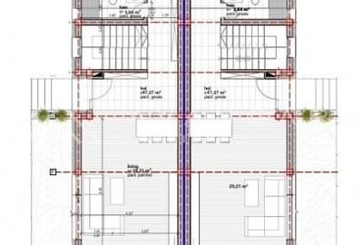 Duplex cu 5 camere cu Canalizare în Iris - 7
