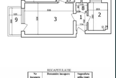 Apartament cu 2 camere semidecomandat, mobilat în Ferdinand