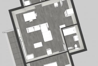 Apartament cu 2 camere semidecomandat, mobilat în Zorilor - 14