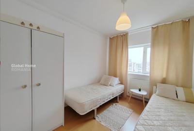 Apartament cu 3 camere decomandat, mobilat în Tineretului