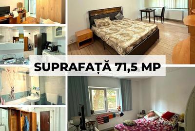 Apartament cu 3 camere decomandat, mobilat în Lipovei