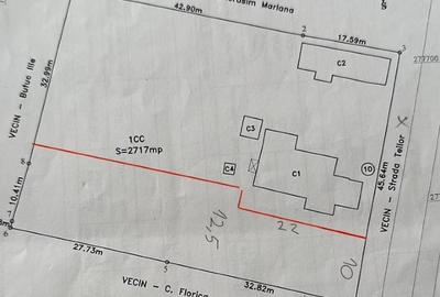 Teren Construcții intravilan de 720 mp, în Schitu - 1