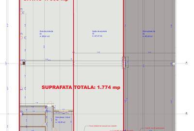 Spațiu industrial, de 1,740 mp, în Vest - 10