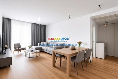 Apartament cu 3 camere decomandat, mobilat în Herăstrău