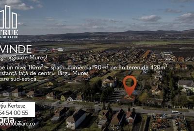 Casă cu 3 camere cu Teren 420 Mp în Sângeorgiu de Mureș