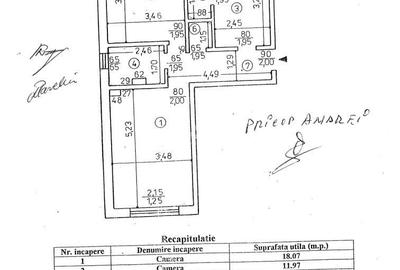 Apartament cu 2 camere decomandat în Central - 1
