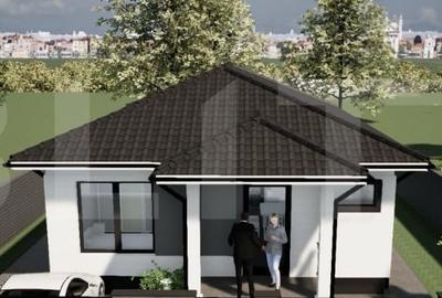Casă individuală cu 3 camere cu Canalizare în Cetate