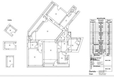 Apartament cu 4 camere decomandat în Universitate