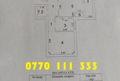 Apartament cu 2 camere decomandat în Gării - 2