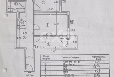 Apartament cu 3 camere decomandat, mobilat în Găvana - 4