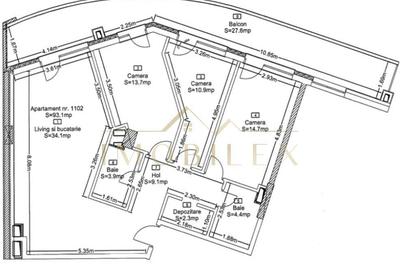 Apartament cu 4 camere în Zorilor - 1