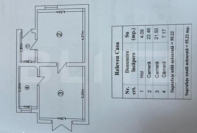 Casă cu 8 camere decomandat cu Teren 357 Mp în Central