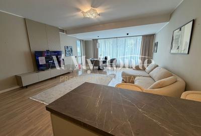 Apartament cu 3 camere decomandat, mobilat în Herăstrău