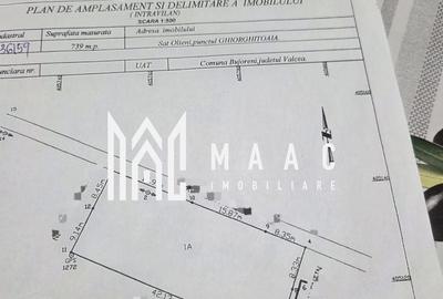 Teren Construcții intravilan de 739 mp, în Olteni - 1