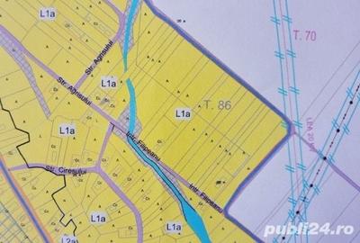 Teren de 1300 mp, în Radovanu