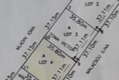 Teren de 1480 mp, în Central