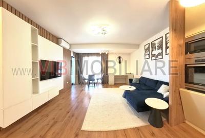 Apartament cu 2 camere semidecomandat, mobilat în Tunari