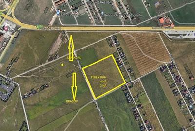 Teren Construcții intravilan de 80000 mp, în Sânpetru - 1