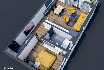 Apartament cu 2 camere în Bucium - 2