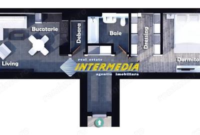 Apartament cu 2 camere decomandat în Ultracentral - 2