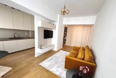 Apartament cu 2 camere semidecomandat, mobilat în Pipera