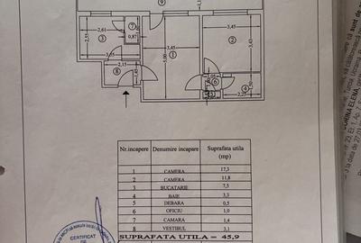 Apartament cu 2 camere semidecomandat în Berceni - 1