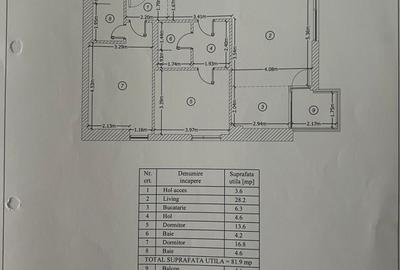 Apartament cu 3 camere decomandat, mobilat în Mamaia - 17