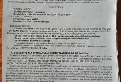 Teren de 500 mp, în Nojorid - 1