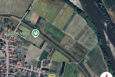 Teren de 635 mp, în Vetiș