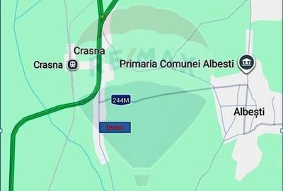 Teren agricol intravilan de 6890 mp, în Crasna - 2