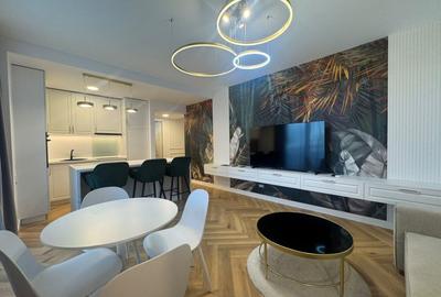 Apartament cu 2 camere semidecomandat, mobilat în Nord