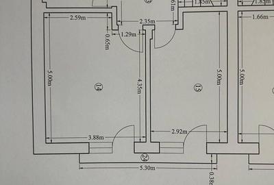 Duplex cu 4 camere cu Canalizare în Vest - 10