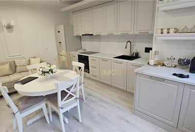 Apartament cu 2 camere semidecomandat, mobilat în Între Lacuri