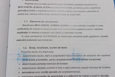 Teren de 1000 mp, în Schitu Duca - 1