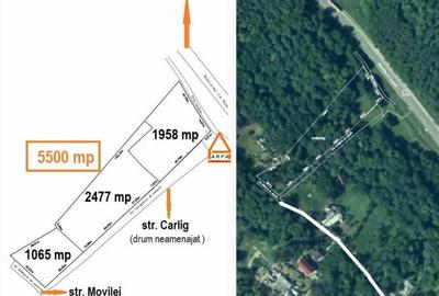 Teren Construcții intravilan de 5500 mp, în Podul de Fier - 2