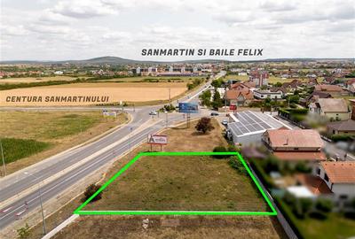 Teren intravilan de 872 mp, în Sânmartin