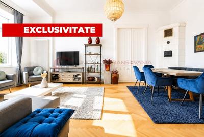 Apartament cu 3 camere semidecomandat, mobilat în Central
