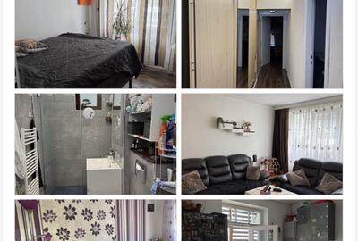 Apartament cu 3 camere semidecomandat în Central
