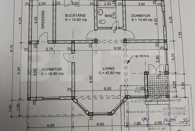 Casă cu 3 camere cu Teren 500 Mp în Central