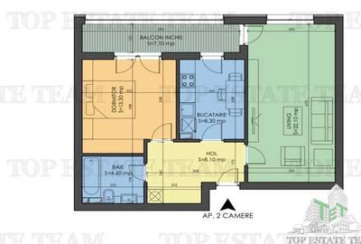 Apartament cu 2 camere decomandat în Prelungirea Ghencea - 2