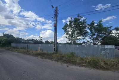 Teren de 1100 mp, în Frumușița