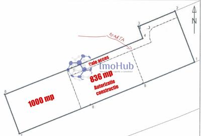 Teren Construcții intravilan de 1000 mp, în Breazu - 1