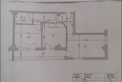Apartament cu 2 camere în Central