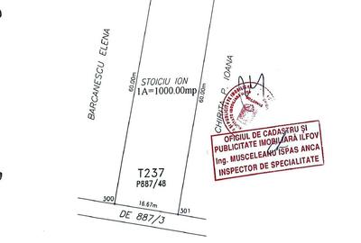 Teren Construcții intravilan de 1000 mp, în Tâncăbești - 5