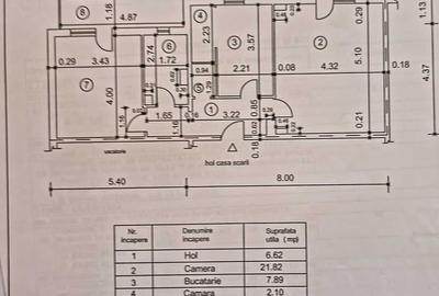 Apartament cu 2 camere decomandat în Central - 1