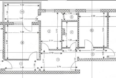 Apartament cu 4 camere decomandat în Gemenii - 3