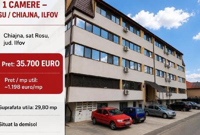 Garsonieră decomandată în Roșu