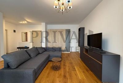 Apartament cu 2 camere semidecomandat, mobilat în Central